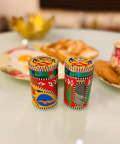 Multi Color Salt and Pepper Shakers