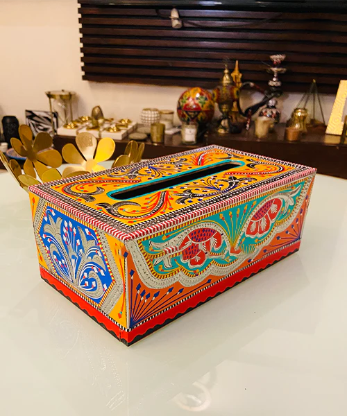 Flamboyant Tissue Box