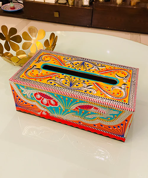 Flamboyant Tissue Box