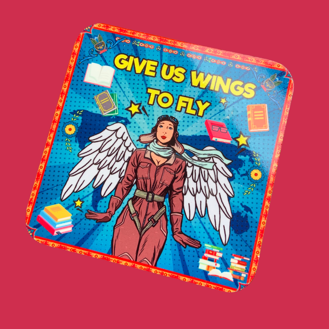 Give us wings to fly coaster