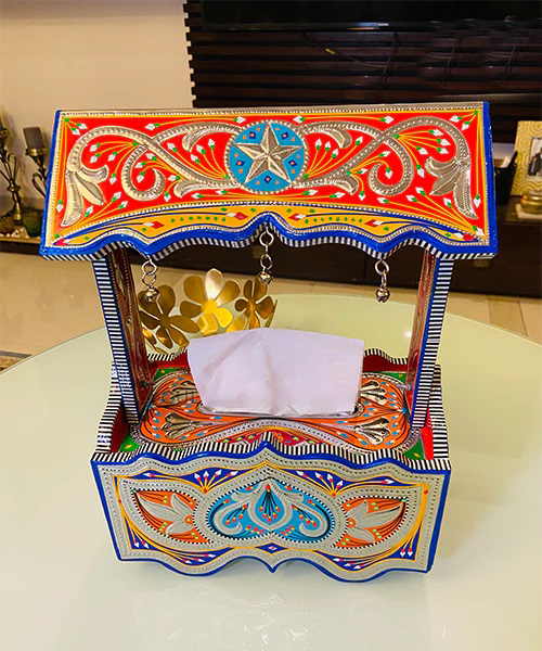 Food Cart Tissue Box